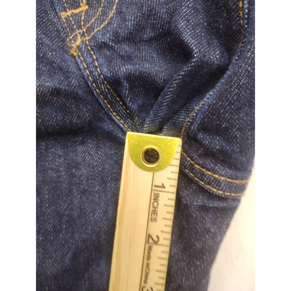 Tommy Hilfiger Straight Jeans Mens Blue Dark Wash Denim 40x30